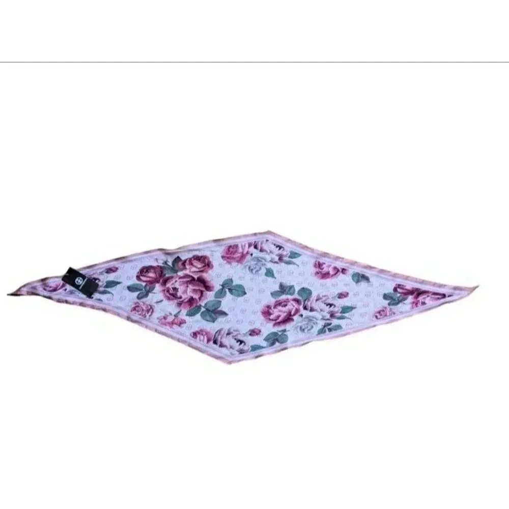 NWT Giani Bernini Women's Scarf Floral Pink (MSRP $48)
